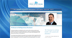 Desktop Screenshot of fullspectrumseminars.com